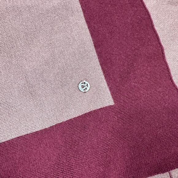 Lululemon Bundle Up Wrap Scarf Merino Wool Blend Spanish Oak Savanah One Size - Picture 7 of 12